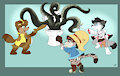 The littles of light vs the potty monster by Loupy