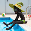 Ralsei invites you to the pool