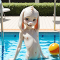Will you join Asriel in the pool?