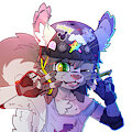 CHEEKY ROOKIE / DEX FAN ART by NOSECANDY
