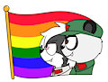 State mandated pride month celebration picture by Pokefound