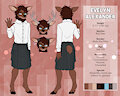 [C} Evelyn Alexander Reference Sheet by MykeGreywolf