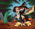 Ghostrick or Treaters: Trouble