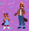 Buck T. Beaver by Chimaera