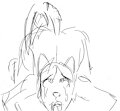 SDD old Sketch: George (Gift for ProfesseurRenard2) by SamytheDragon