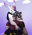Happy Pride Month 2026 - Zaffre & Kunie by ThunderousFloof