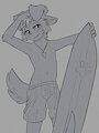 Hang Ten! by errorpika1440