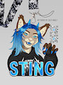 Sting | Badge commission by JuliyMiuliy