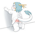 Punishment for a little streaker by Osorl