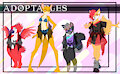 [OPEN] Adoptables| Original batch 2 by Hybrididi