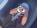 Judy Hopps In An Underwater Pod (Commission) by Tho6Who4e2000