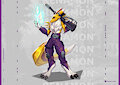 Agent Renamon by ScarletSide