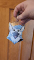 Wolfin Follow me Badge
