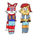 Jeremy And Sally In Sonic Boom