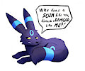 Liam, the most humble Umbreon by LunarTurtle