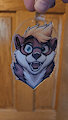 Samael Follow me BAdge