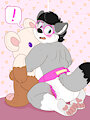 Corner time for a pwincess by Loupy
