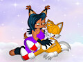 TailsXNicole: Tickle Time! by MasterMochiKun