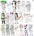 |ADOPT PACK| 10/18 (OPEN) - (REUPLOAD) by DENUSKA08