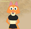 Toon June: Diane Foxington in her gym attire by StiltonFanFic