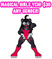 MAGICAL GIRLS YCH by chonkyburr
