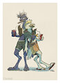 Gourand and Yugas summer bird love by Chirasul
