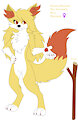 Fionna Phoenix The Fennekin [AI-ART]