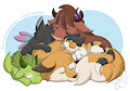 Cuddle Time! by fennekfuchs
