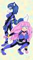 Sky and Krystal by MelSky