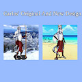 Carlos' Original And New Design by SailorMoonFanGirl