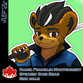 Franklin Montgomery, Gobi Bear by SinisterSlyFox
