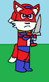 Swordsvixen Jessica Being Wary