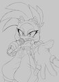 I go shock you! - Sketch by Einslovefurry