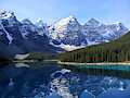 Banff and Jasper National Parks with Saguna Anthroness Presence by GeminiWolf