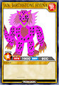 YUGIOH GEMSTONE ROCK RUSH HYENA'S !!!&nbsp;&nbsp;SERIES 7 FAN DECK