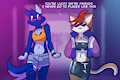 Fashionable Friends by bluecoffeedog