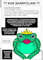 Sharpclaw Presents - Q&A 3 - The Frog Prince