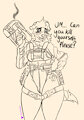 Military Bitch by InfiniteShades