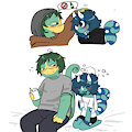 loving me, loving you. COMIC PAGE 1/6 FULL ON FANBOX by SHOTAFAG