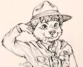 Andrew the Chipmunk by ChocolateRabbit