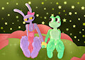 Ribbitrabbit Feet by darkshiner8