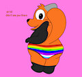 Gay red panda by Oxyanibronax