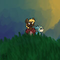 green_horizon by Beanstheyeen