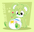 Oppsy Bear (fanart) by TheLittleAdri