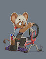 Tinkering Mouse by Theolyn