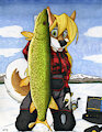 Ice Fishing Sweetie by bdever