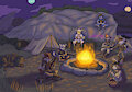 Campfire Companions by PetitLuca