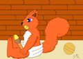 Baby at play by squirrelette