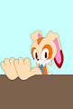 Cream's feet on the table by TheFurryTree