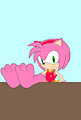 Amy's feet on the table by TheFurryTree